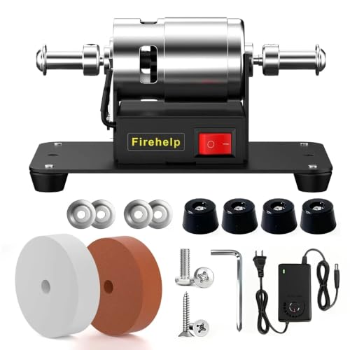 Mini Electric Belt Sander | 7-Speed Adjustable Electric Belt Sander | Dual-Wheel Electric Bench Grinder | Non-slip & Low-noise | Grinding & Polishing Machine for Metal, Wood, Stone (Luxury) - color: Luxury