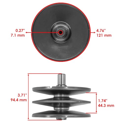 Powersports Replacement Parts for Variable Speed Pulley for White Outdoor LT-1700 LT-2000 LT-2200 V90 V60 Mod-C33C-38790