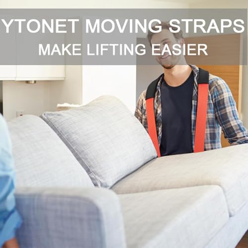 Ytonet Moving Straps for Lifting Furniture, Lifting Straps 2 Person System - size: 120 inches