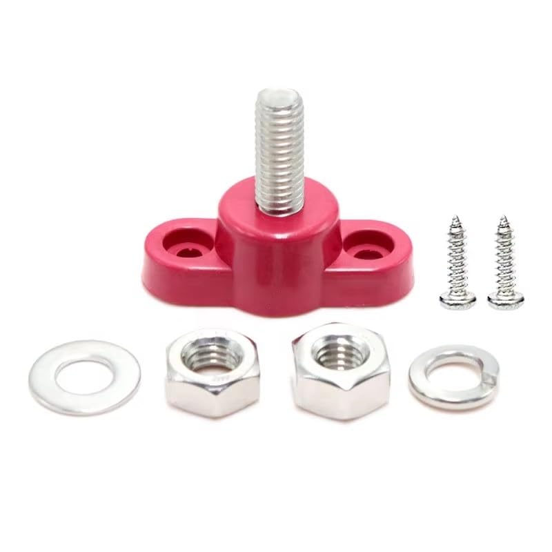 YSIL 5/16"(M8) Power Distribution Block 12V 200A Single Stud Bus Bar - size: 5/16", style: Single Stud