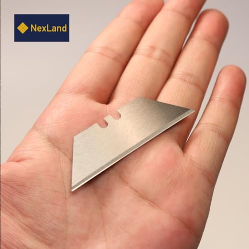 NexLand Black Ceramic Blade 1992 — Razor Sharp Zirconia Utility Blades (10pcs, Non-Metal, Rust-Free, Fits Standard Box Cutters)