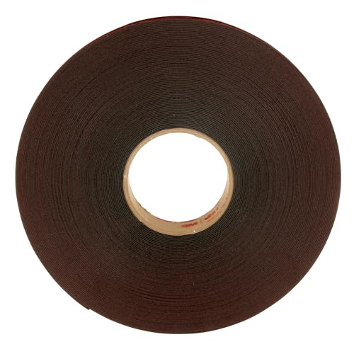3M VHB Tape 5952 Double-Sided Acrylic Foam Tape, Black, 1 in x 36 yd - style: 1 in x 36 yd