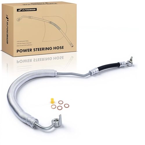 A-Premium Power Steering Pressure Hose Line Assembly, Pump to Gear/Rack