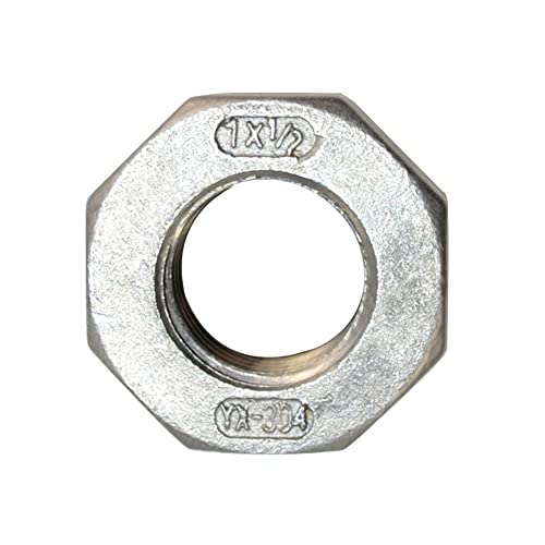 1/4" Male NPT to 1/8" Female NPT Female Reducing/Reducer Bushing Pipe Fitting,Adapter,Stainless Steel SS 304 Hex Bushing (1" Male to 1/2" Female) - size: 1" Male to 1/2" Female