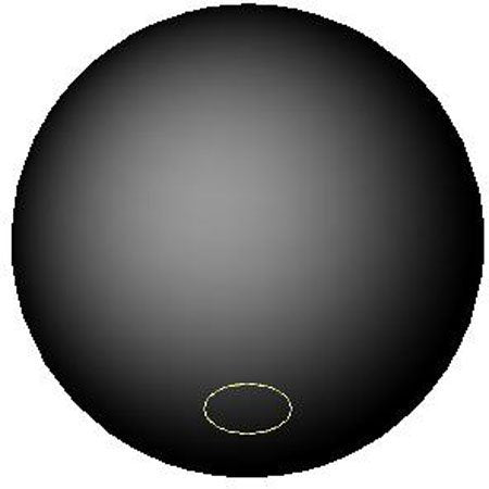 SBDs Black Phenolic ABS Plastic Ball Knob Female | 3/8"- 16 Thread Pitch 15/16" Depth 1-3/8" Diameter, 1-1/2" Height w/Brass Coated Metal Insert Heavy Duty 1.02 Oz