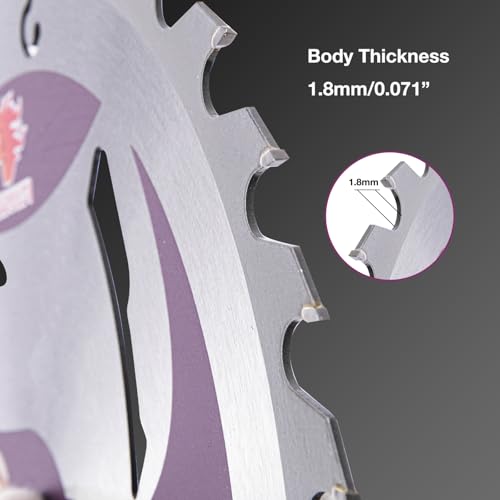 12" Circular Saw Blade, 32T&80T 2pcs-Set, Table Saw Blade, Miter Saw Blade.