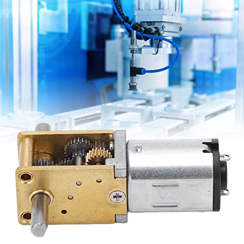 DC 12V High Torque Gear Motor 200RPM Micro Speed Reduction for Robotics and Automation Projects - color: DC12V 200RPM