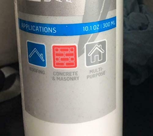 4 Pc of M1 Black Universal Adhesive/Sealant (4) 10oz Tube Miami Dade Hurricane