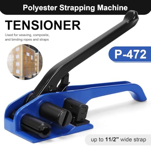 Strapping Tensioner Tool with Cutter for Heavy Duty Packing Use