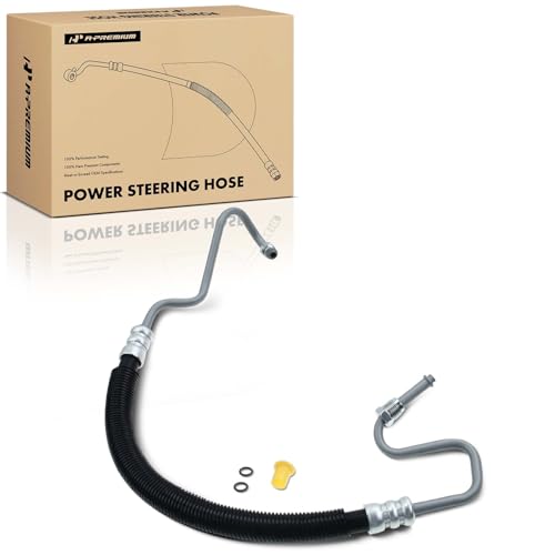 A-Premium Power Steering Pressure Hose Line Assembly, Pump To Gear
