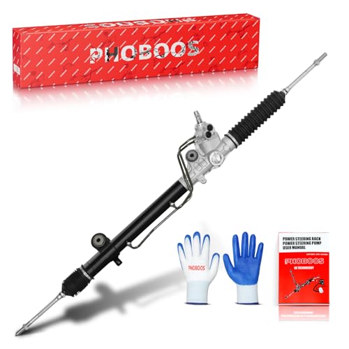 PHOBOOS Hydraulic Power Steering Rack and Pinion Fit for Toyota Tacoma - size: 26-2647
