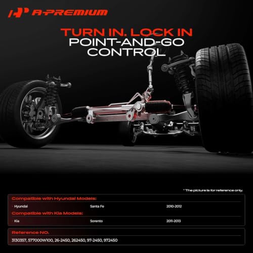 A-Premium Hydraulic Power Steering Rack and Pinion Assembly - style: Rack & Pinion