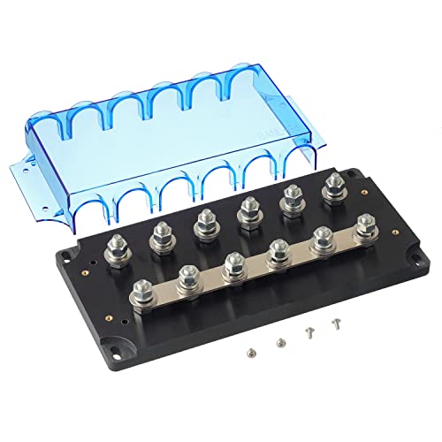 BOJACK 6-Way Mega Fuse Holder (Pack of 1 ANM-B6) - size: 6-Way