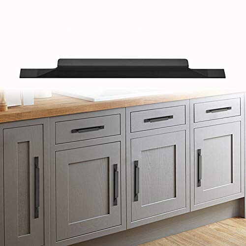 Kitchen Cabinet Pulls - Black Cabinet Handles - 5 Pack Long Cabinet Hardware for Drawers Dresser Furniture Pulls (18.9 inches Hole Center - 23.62 inches Length) - size: 18.9 inches Hole Center - 23.62 inches Length