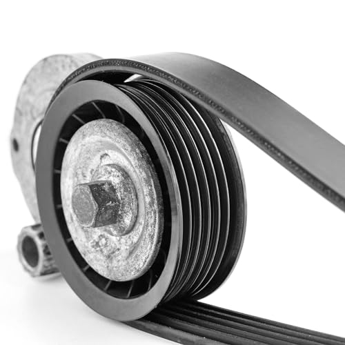 uxcell 6K390/6PK990 Serpentine Belt 6 Ribs 990mm Length x 21mm Width x 5mm Height, EPDM Poly V Belt, Multi Wedge Micro V Belt for Vehicle - size: 6PK990