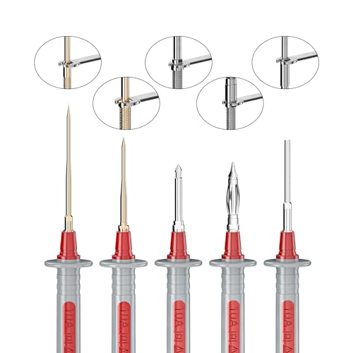 Goupchn Silicone Multimeter Test Leads Kit 25PCS for Electrical Testing - style: 25PCS