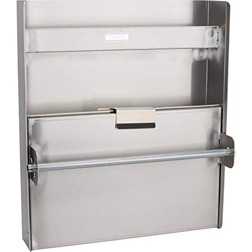 Standard Trailer Door Cabinet, Aluminum, Fold-Down Work Table, 30 Inch