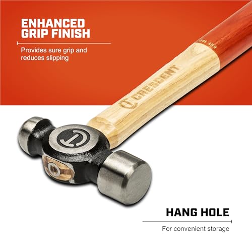 Crescent 24 oz Ball Pein Hammer with Wood Handle | CHWBP24