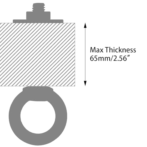 M8 x 76mm Stainless Eye Bolt with Nuts 4 Pack, 5/16" x 3 inch Long Shoulder Lifting Ring Eye Bolt for Boat & Hanging, Heavy Duty Marine Grade Threaded Eyebolts for Swing Tie Down Outdoor - size: M8x76mm (5/16"x3")
