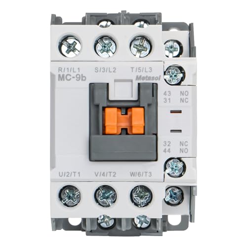 BAOMAIN 9A Magnetic Contactor MC-9b 3 Pole 110V AC Coil 1NO+1NC UL