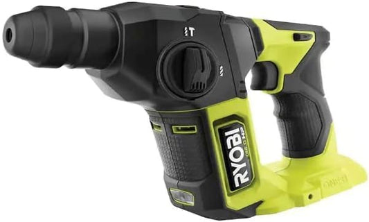 RYOBI ONEAND HP 18V BRUSHLESS Cordless Compact 5/8 in. SDS Rotary Hammer KIT with 2.0 AH