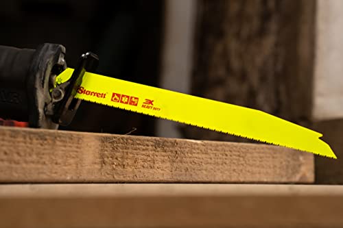 Starrett King Cut Reciprocating Saw Blade, 6" L, 3/4" W, 0.35" H, 5‑Pack - size: 6" L x 3/4" W x 0.35" Thickness