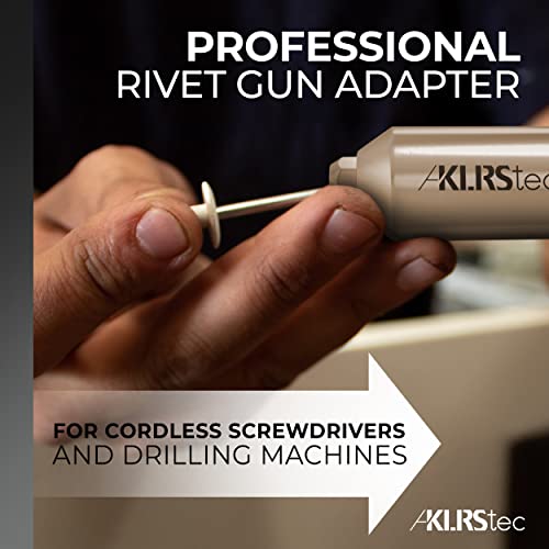 KLRStec Professional Rivet Gun Adapter - Rivet Attachment