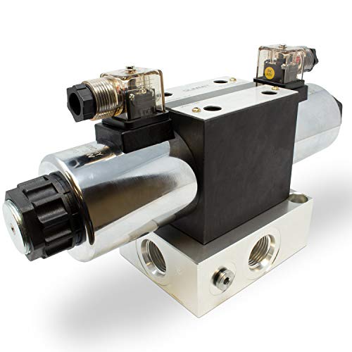 Electric Hydraulic Double Acting Directional Control Valve, 1 Spool, 25 GPM (A Spool, Controls Double Acting Cylinders, 24 Volt) - style: A Spool (Controls Double Acting Cylinders) 24 Volt