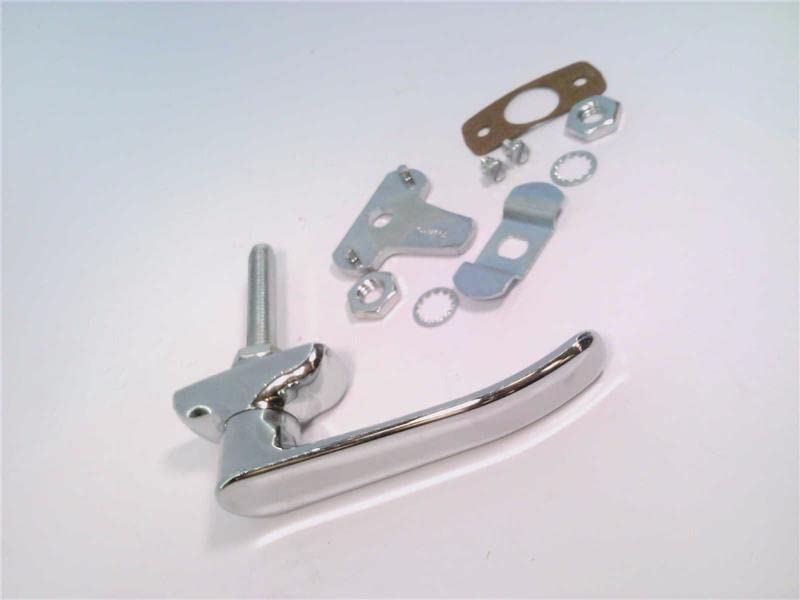 Southco 92-31-131 Non-Locking, L-Style, Handle, Bright Chrome Plated