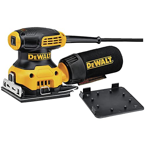 DEWALT Electric Sander, 1/4 Sheet, 14, 000 OPM (DWE6411)