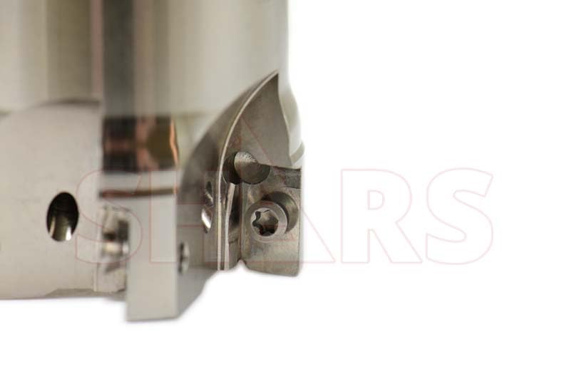 CAT40 2" 90° Integrated Indexable Face Mill Tool Holder APKT 1604 Insert 5FL 404-2878C S[