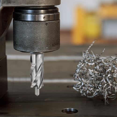 HARFINGTON Annular Cutter 1-1/16" Cutting Diameter Shank 3/4" with 2" Depth of Locating Pin M2 High-Speed Steel Drill Bit Annular Cutter for Standard Magnetic Drills Machine Tools Mills - size: 1-1/16 inch * 2 inch