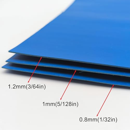 Gasket Making Material Paper Sheet High Temp Pressure Chemical Grade for Gasoline Diesel Oil Air Compressor DIY Rebuild Sealing (1508, 3 Pcs, Blue, Non Asbestos) - style: 1508, 3 Pcs, Blue, Non Asbestos