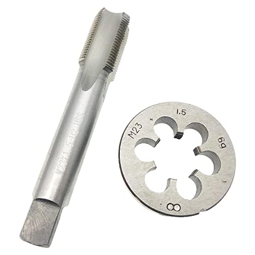 M23x1.5 Tap and Die Set RH Straight Fluted M23 x 1.5 Thread Right Hand - size: M23 x 1.5 Tap and Die Set RH