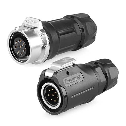 CNLINKO LP-16 8 PIN Industrial Waterproof Connector - style: 8 Pin