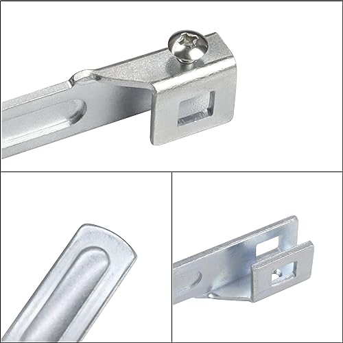 Steel T-Handle Cam, Locking cam for use with T Handle Locks 2Pcs (Left&Right) - style: Locking cam 1 Set(Left & Right)