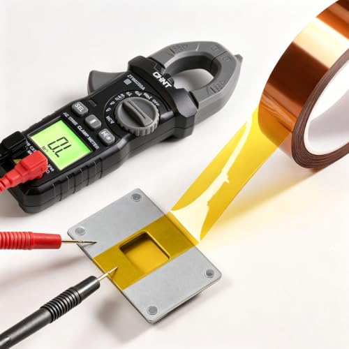 BOMEI PACK Polyimide Tape, 4in x 66ft Heat Resistant Tape for Soldering - size: 4inch x 20m/66ft