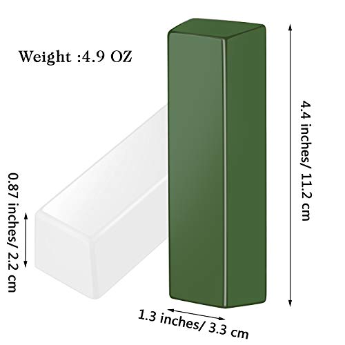 Blulu 300g/ 9.8 oz Metal Polishing Compound Fine Green and White