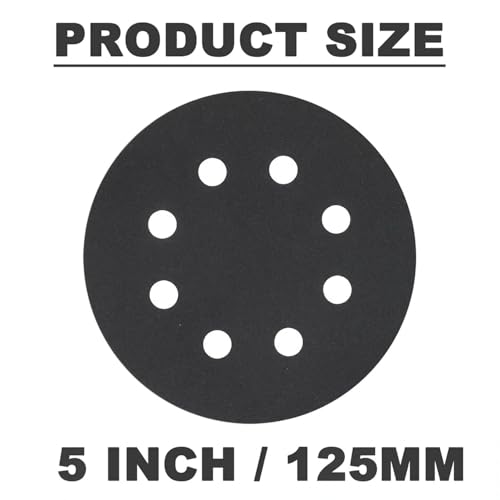 120Pcs 5 Inch Wet Dry Sanding Discs: 320-3000 Grit Assortment