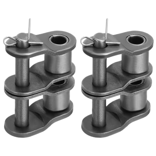 PATIKIL Double Chain Offset Half Link Roller 3/8 Inch, 2Pcs - size: 3/8 Inch - 06B