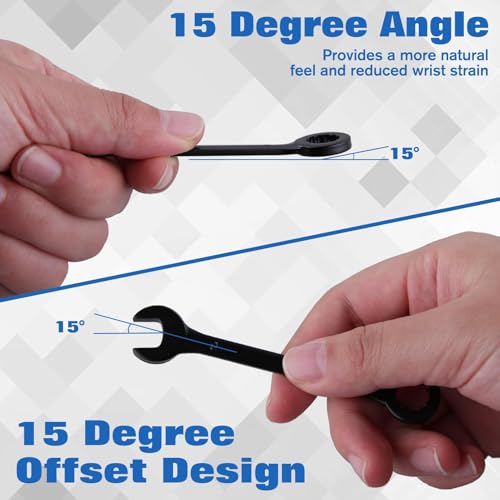 10PCS Mini Wrench Set Standard Metric 4mm-11mm - size: Metric