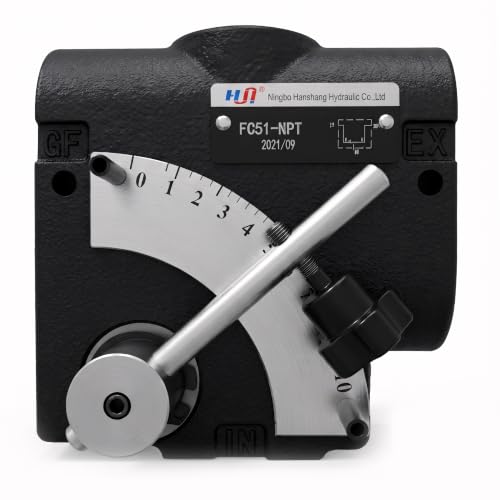 Hydraulic Adjustable Flow Directional Control Valve (3/4" NPT Port, 30 GPM, FC51 without Relief) - size: 3/4" NPT Port, 30 GPM, style: FC51 without Relief