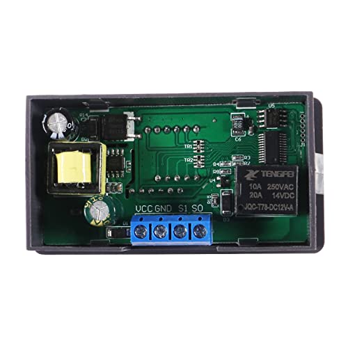 2Pcs Timer Delay Relay AC 110V 220V 10A 1500W Programmable LED Display Digital Cycle Timer Delay Switch Module - color: AC 110-220V