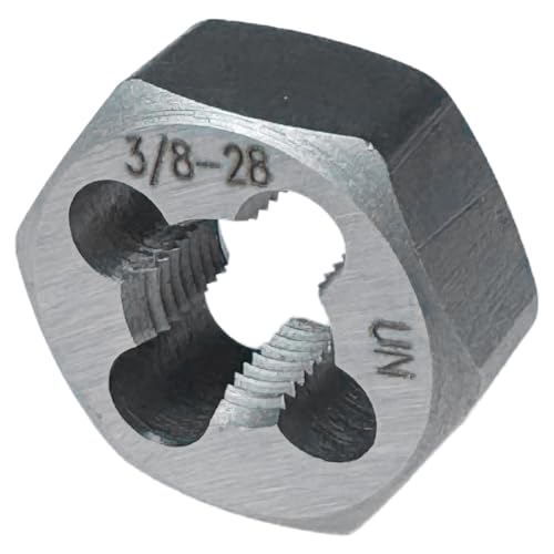 3/8"-28 UN Hex Die Rethreading Die Thread Die Carton Steel Right Hand - size: 3/8"-28