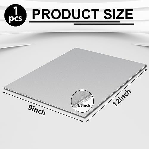 Photect 1 Piece 304 Stainless Steel Plate 1/8'' X 9'' X 12'' - size: 1/8'' x 9'' x 12''