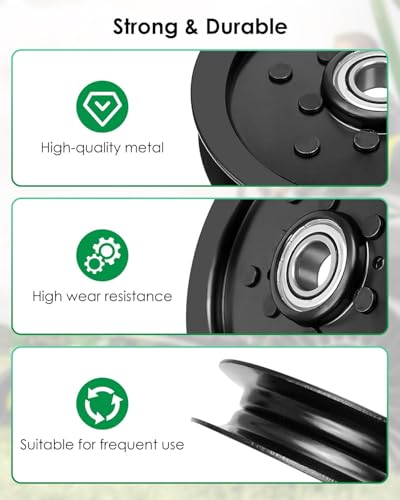 TCA17524 Flat Idler Pulley