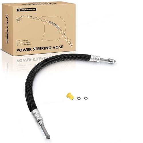 A-Premium Power Steering Pressure Hose Line Assembly, Pump to Gear