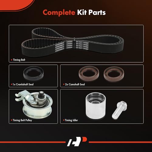 A-Premium Engine Timing Belt Kit Compatible with Volkswagen & Audi