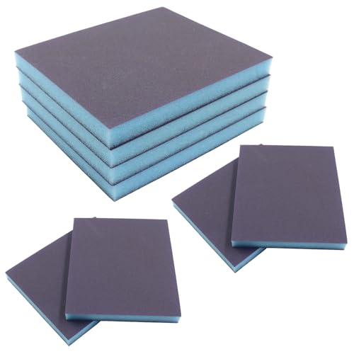 Sanding Sponge, 4.7"x3.9", 8Pcs, 320 Grit - size: 320#