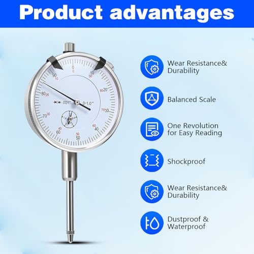 6434 Sleeve Height & Counter Bore Gauge Tool 0–1.00" 0.001" Graduation – FIT Diesel Engines Caterpillar Cummins Detroit Ford John Deere